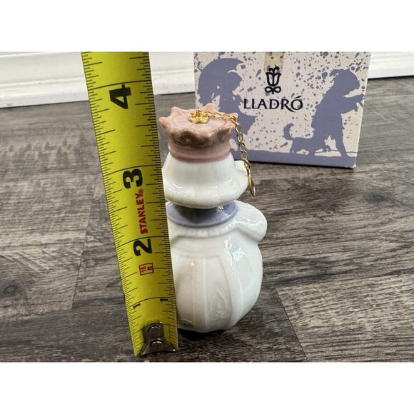 LLADRO Porcelain KING MELCHIOR #6341 In Original Box Christmas Ornament 1998 - Picture 9 of 11